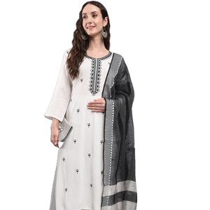 Nouveau bel ensemble kurti palazzo duppta - Product Image 1