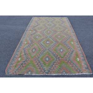 พรมทอสไตล์ตุรกีโบราณขนาด5.6x9ฟุตดีไซน์ขนสัตว์โพลีเอสเตอร์ขนสัตว์แฮนด์เมดแบบคลาสสิกสำหรับห้องนั่งเล่นสำหรับวัยรุ่น - Product Image 1