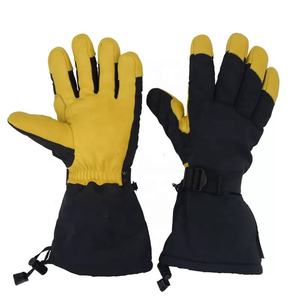 Guantes de Invierno para Exteriores con Pantalla Táctil, Guantes de Esquí Impermeables con Forro de Cuero, Guantes de Invierno para Esquí al por Mayor - Product Image 6