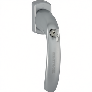 มือจับหน้าต่างอลูมิเนียม HOPPE 0810SVS/U10 ขนาด 32 มม. พร้อมตัวล็อคสีเหล็ก รุ่น New York 0810SVS/U10 อุปกรณ์เสริมรางม่าน - Product Image 3