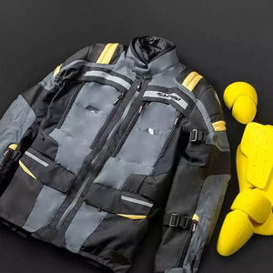 Heavy Duty Sportswear Motorcycle Waterproof Windproof Black Motocross Cardura Textile Unisex Long Sleeve <b>Jackets</b> 2025 All - Product Image 5