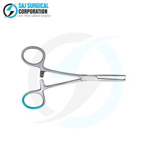 Pinzas profesionales de arteria Kocher Abrazadera quirúrgica de acero inoxidable con dentados transversales para agarrar tejido seguro - Product Image 2