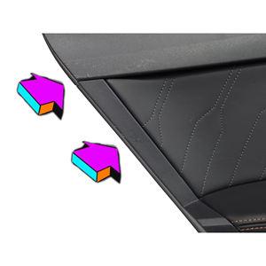 Panneau intérieur de porte arrière gauche CUPRA Formentor Série 5FF867211D (20>) - Product Image 6
