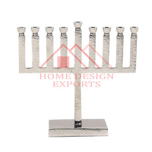 Religious Menorah <b>Candle</b> Holder for Sale New Arrival Antique Gold <b>Candle</b> Menorah <b>Candle</b> Holder with <b>Marble</b> Base - Product Image 6