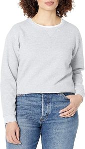 Sweat-shirt décontracté en molleton respirant pour femme, col rond, broderie frontale, en tissu tricoté, idéal pour l'été, le printemps, l'hiver et l'automne - Product Image 6
