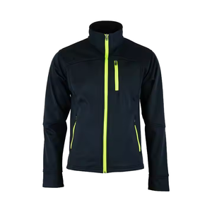 Doudoune longue réversible personnalisée pour hommes en polyester/nylon de haute qualité col montant imperméable extérieur avec logo sur le devant taille XL - Product Image 2