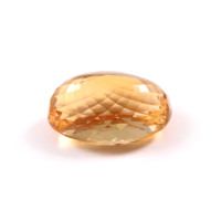 Citrine jaune naturelle de qualité supérieure à facettes coupe ovale pierre précieuse en vrac taille libre du fabricant indien pour la fabrication de bijoux