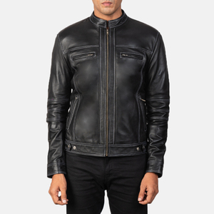 Leather Classic Cut <b>Men</b> Leather <b>Jacket</b> <b>for</b> Stylish Casual Wear Comfortable Fit Long Lasting Outerwear <b>jacket</b> <b>for</b> <b>men</b> - Product Image 1
