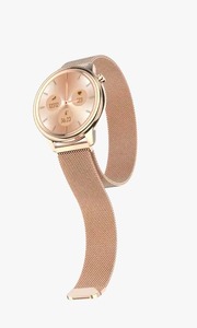 Montre intelligente de luxe pour dames F7 F80 étanche IP67 traqueur d'activité télécommande calendrier en acier inoxydable 1.3 "affichage 5-10 jours - Product Image 3