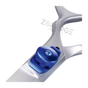 Tijeras de corte de pelo con anillo de 3 dedos, peluquero profesional de mano derecha J2 420, tijeras de peluquería japonesas de acero inoxidable - Product Image 3