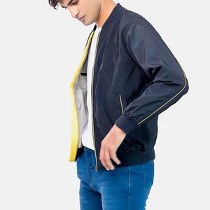 Wholesale Autumn Winter New Style Custom Men's High Street Hip Hop <b>Slim</b> <b>Fit</b> Canvas Waterproof Bomber <b>Jackets</b> - Product Image 3