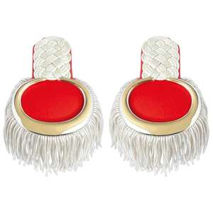 Hombreras Bordadas de Alta Calidad para Coser, Hombreras Francesas con Tela de Lona, Hombreras Personalizables - Product Image 3