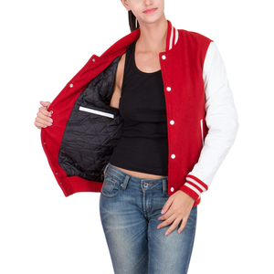 Elegante nueva llegada famosa moda invierno desgaste mujeres Varsity chaquetas Top Trending alta calidad Universidad chaqueta de béisbol - Product Image 5
