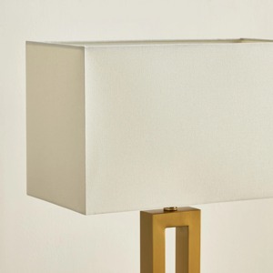 Modern Luxury Living Room Home Decor Elegant <b>Mushroom</b> Shape White Fabric Floor Lamp Stylish Golden Stand LED for Home Office Use - Product Image 3