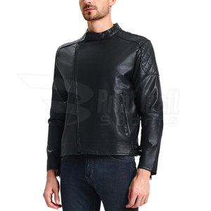 Chaqueta de Cuero para Hombre, Moda de Invierno, Hecha a Medida, Venta en Línea, Chaqueta de Cuero para Hombre en Existencia - Product Image 2