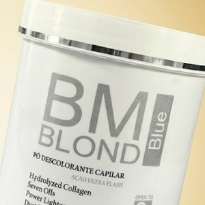 Polvo Decolorante Azul Rubio Orgánico Bionat BM 500g, Crema Aclarante con Colágeno Hidrolizado, Siete Aceites, Sin Polvo, Unisex, Permanente - Product Image 3