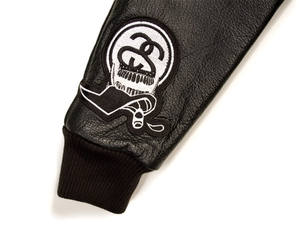 Veste universitaire à manches longues à col montant pour hommes OEM personnalisable hiver High Street laine Streetwear Chenille broderie Patch - Product Image 6