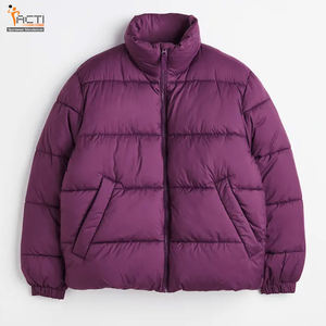 Venta al por mayor chaqueta de invierno chaquetas de burbujas OEM logotipo impreso personalizado chaqueta de invierno de burbujas de alta calidad - Product Image 1