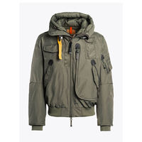 Nouvelle Veste Bomber d'Hiver Imperméable à Capuche et Col Montant, Réversible, Style Streetwear, Haute Qualité, pour Hommes, Vente en Gros, Sur Mesure