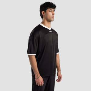 Unleashed Youth Jersey Set High Quality Polyester Sublimation and Printed Techniques Top and <b>Pant</b> Shirts in <b>Black</b> XL Size - Product Image 2