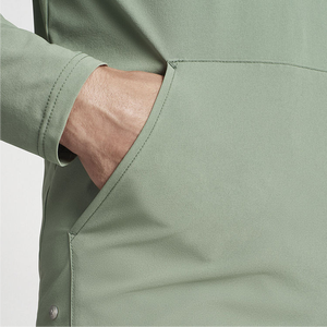 Sweat à capuche de golf de luxe en nylon avec demi-fermeture éclair pour hommes, nouveau design de haute qualité pour l'été, les voyages et la randonnée, imperméable avec logo personnalisé - Product Image 6