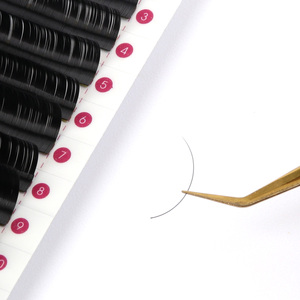 Charmlash Lash Lash Lash ขนแคชเมียร์สีดำด้านพร้อมโลโก้ออกแบบได้ตามที่ต้องการ - Product Image 1