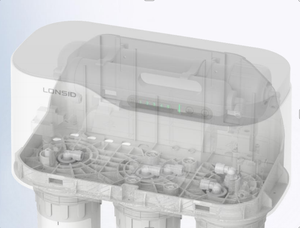 ระบบ ro/uf ไฟฟ้า Dupont ที่ทำความสะอาดด้วยตัวเองมีคุณสมบัติการกำจัด TDS และคลอรีนต่ำสำหรับใช้ในครัวเรือนและโรงแรมทำจากพลาสติก - Product Image 6