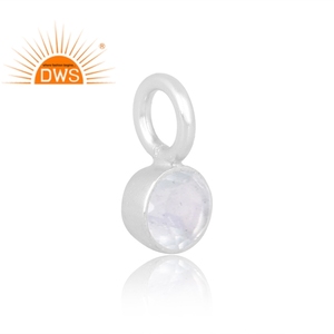 จี้เพชรโมอิสธรรมชาติทำจากเงินสเตอลิงเงินแท้ปรับแต่งได้ - Product Image 2