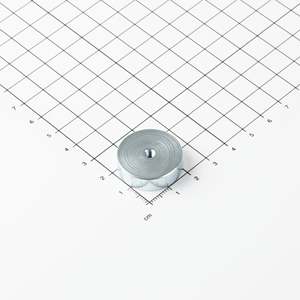 Gripper piatto in neodimio Ø25x7mm con filettatura interna - Product Image 1