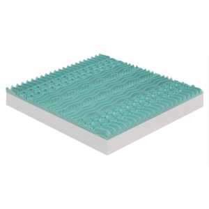 Italian-Made 25cm Height <b>Memory</b> <b>Foam</b> Mattress with 9 Zones 5cm <b>Memory</b> <b>Foam</b> Firmness H2 100% Removable - Product Image 5
