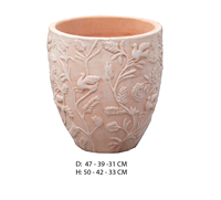 Haute qualité Vintage terre cuite Pot de fleur en céramique argile pépinière Pot de plante traditionnel sol Vase maison jardin décor Antique