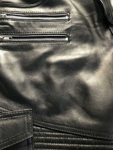 กางเกงหนังกันลมสำหรับฤดูหนาว ทรงตรง เอวกลาง น้ำหนักเบา คุณภาพสูง 100% ผ้าระบายอากาศ แห้งเร็ว ติดกระดุม - Product Image 3