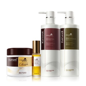 Karseell Hair Growth <b>Shampoo</b> Luxury Hair Care Set Argan Oil Keratin Protein Hair Mask Conditioner Sulfate Free Wholesale - Product Image 6