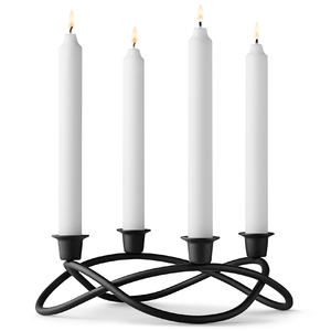 Wrought Iron Floor <b>Candelabra</b> Home Wedding Decoration - Product Image 3