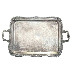 Bandeja de Latón con Diseños Elegantes para Servir Té, Estilo Moderno, Forma Personalizada, Recubrimiento en Polvo, Duradera - Product Image 4