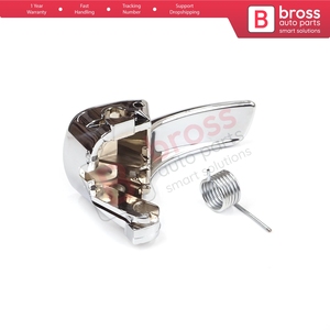 Poignée de porte chromée intérieure avant ou arrière droite BDP915 80670JD00E pour Qashqai Dualis 2007-2013 J10 JJ10 - Product Image 6