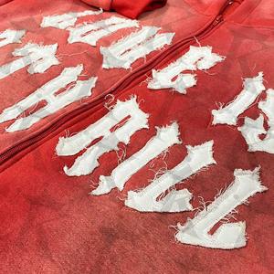 Fabricante disponible a precio razonable Diseño Popular su propio estilo Mejor material Bordado Cremallera Sudadera con capucha para hombres - Product Image 2