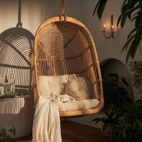 Chaise suspendue en rotin, hamac, mobilier d'intérieur et d'extérieur
