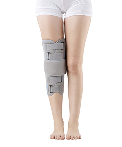 Inmovilizador de rodilla postoperatorio de tipo corto, órtesis de rodillera para suministros de terapia de rehabilitación - Product Image 1