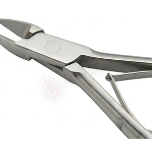 Professional Cuticle Nipper 5 Inch Stainless Steel Cuticle Nipper Silver Finish Manicure Pedicure <b>Nail</b> <b>Tool</b> - Product Image 3