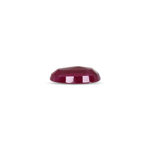 Rubí Natural Africano Corte Esmeralda 5.63 Quilates 8mm de Altura Color Verde Tratado con Calor y Pulido para Accesorios de Joyería - Product Image 1