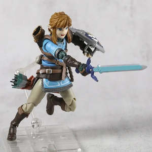 New Condition Link for Zelda TOTK <b>Action</b> <b>Figure</b> Set ODM Model Toy Plastic Military Doll for Anime Accessory and Home Decor - Product Image 5