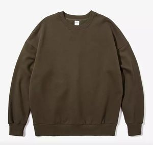 Sweat-shirts d'hiver unisexes à col rond personnalisés en gros, 100% polyester/coton, surdimensionnés, 400 g/m² - Product Image 4