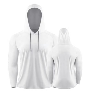 Sudadera con Capucha Deportiva de Pesca con Cremallera para Hombre, Personalizada, Manga Larga, 100% Poliéster, Transpirable, Impermeable, Cortavientos, UPF 50, Talla Grande - Product Image 2