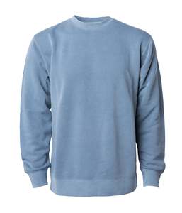 Sweat-shirt unisexe mi-lourd 300 GSM teint en pigment, col rond, 80% coton 20% polyester, coton filé en anneau 80% imprimé pour l'hiver - Product Image 3