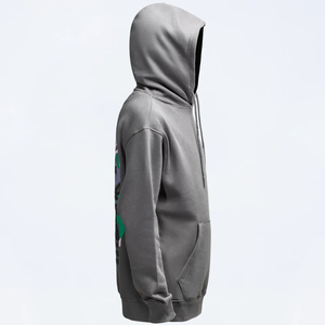 Sudadera con capucha de invierno personalizada para hombre con estampado digital 100% tela de algodón-ropa de calle elegante - Product Image 2