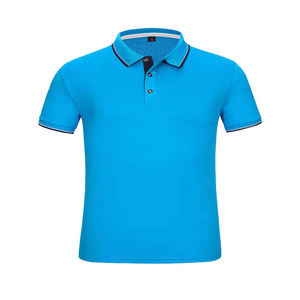 2023 bordado de logotipo personalizable para camiseta de Polo ropa de Golf informal para hombres 100% algodón patrón sólido opciones multicolores - Product Image 3