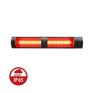 ELCON EIR-RC-3000 เครื่องทำความร้อนอินฟราเรดคลื่นสั้นควบคุมด้วยรีโมท 3000W IP65 กันน้ำอลูมิเนียมสีดำโคมไฟคู่เพดาน 16 ม. - Product Image 1