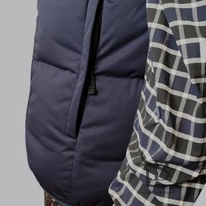 2025 hiver sans manches brillant bouffant gilet veste Logo personnalisé imperméable brillant bulle hommes gilets respirant OEM entretenu - Product Image 5
