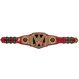 Cinturón de campeonato de lucha profesional indiscutible de alta calidad, placas de aleación de Zinc chapadas en oro personalizables, cuero genuino Unisex - Product Image 4